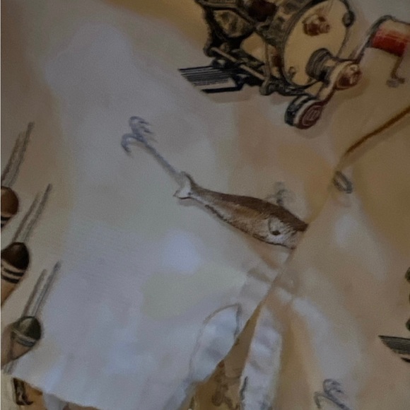 14. Men’s Cotton Button Down Shirt- Medium The Saturday Evening Post - Picture 5 of 7